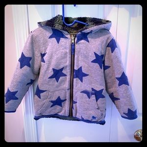 Mini Boden Shaggy lined hoodie 2-3 years